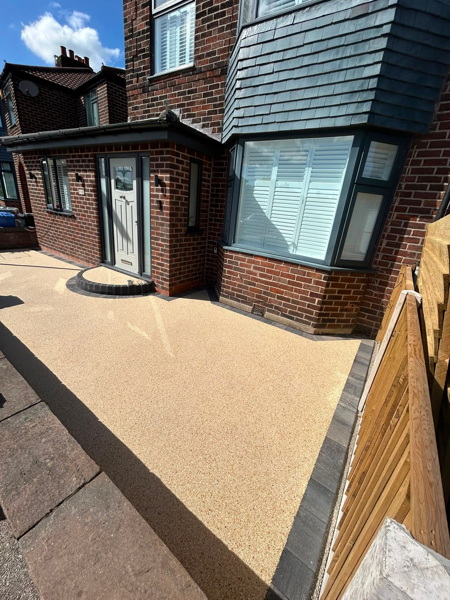 Resin driveway transformation completed by our Manchester installation team